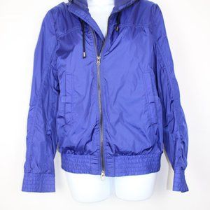 JensenMartin designer hooded windbreaker.